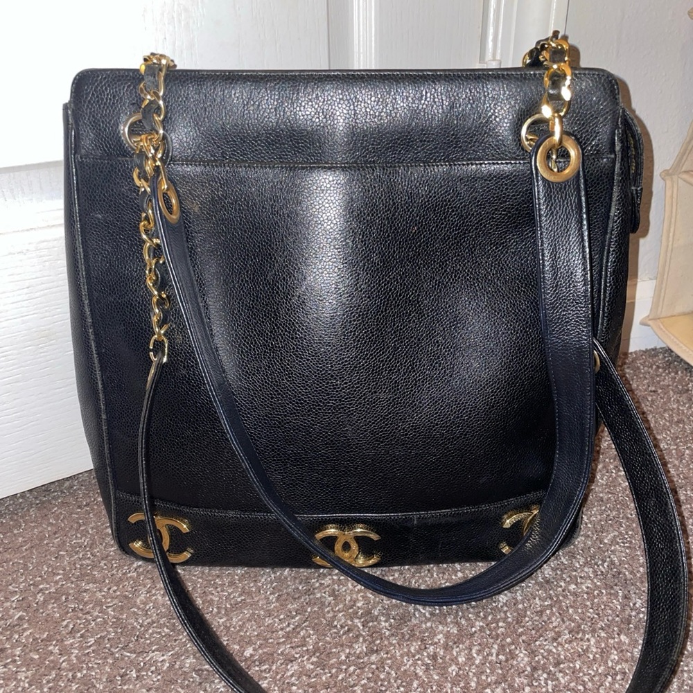 Chanel triple c tote.